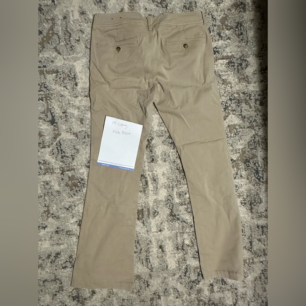 American Eagle Outfitters Tan Boot Cut Jeans - Picture 2 of 2